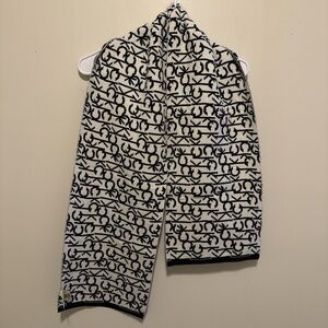 Calvin Klein Monochrome Logo Scarf